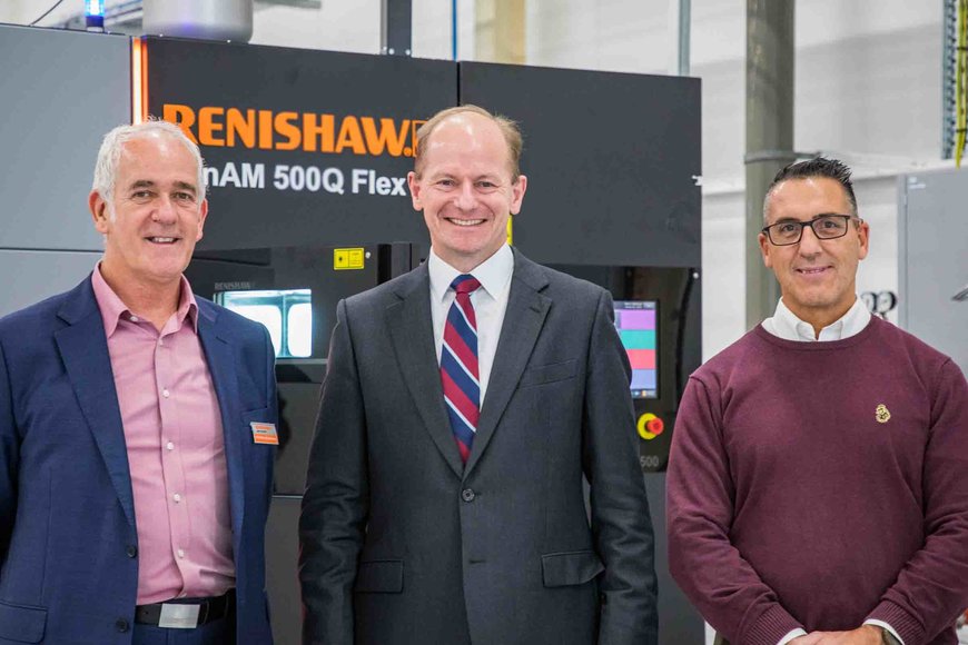 Renishaw brings the power of metal AM to RAF Wittering, UK